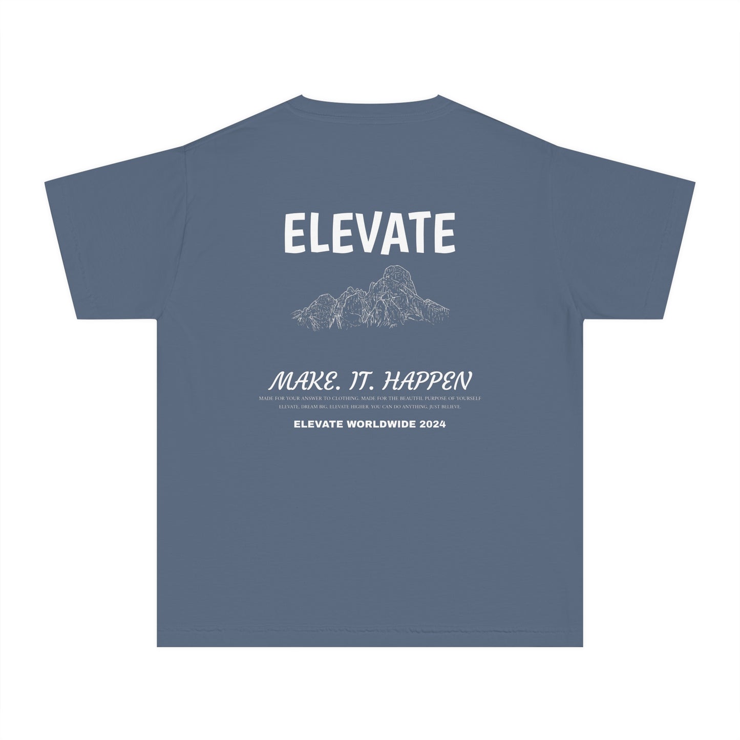 Youth Midweight Elevate drop tee