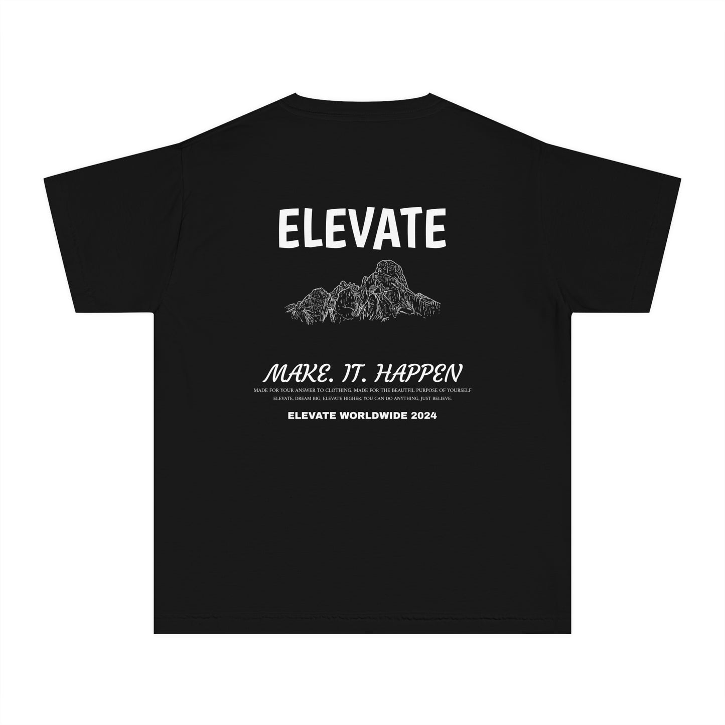 Youth Midweight Elevate drop tee