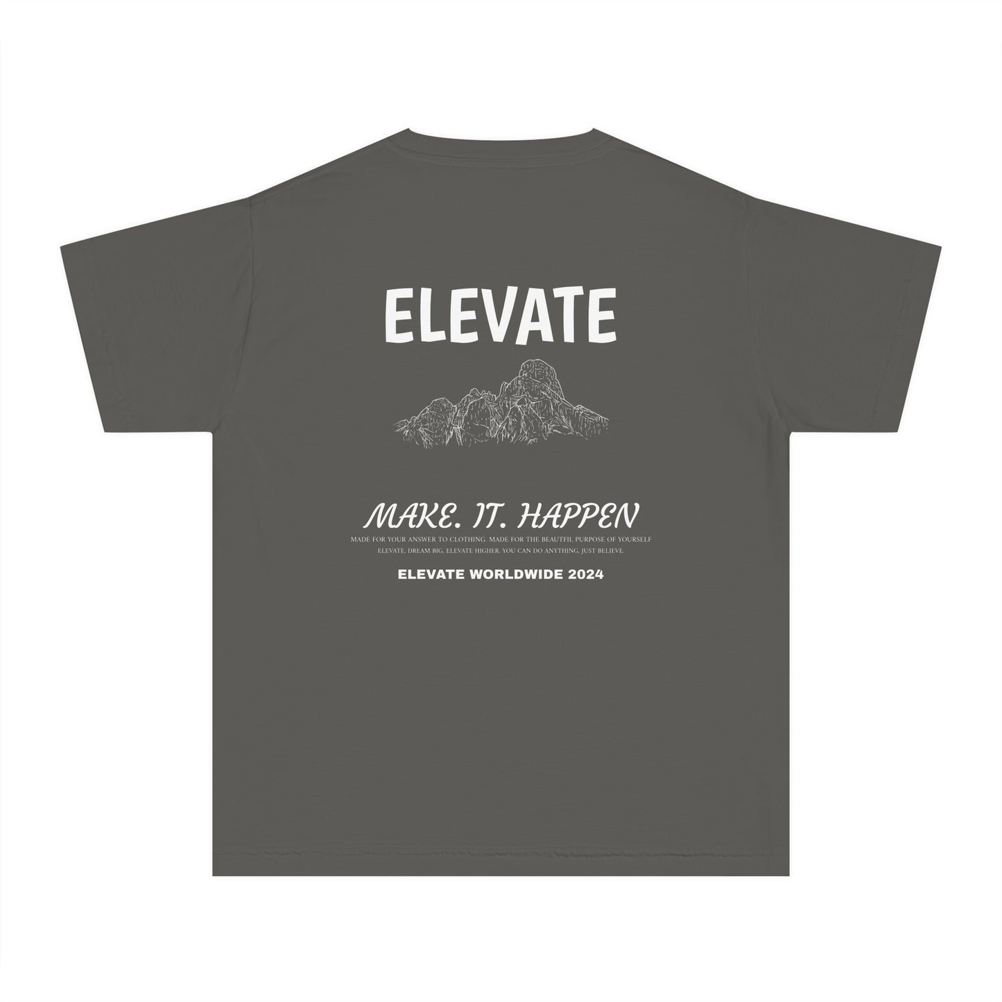 Youth Midweight Elevate drop tee